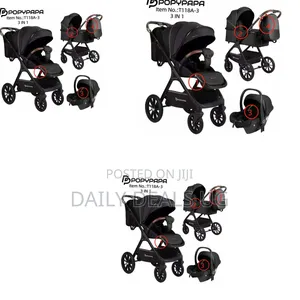 Popypapa 3-in-1 Baby Stroller