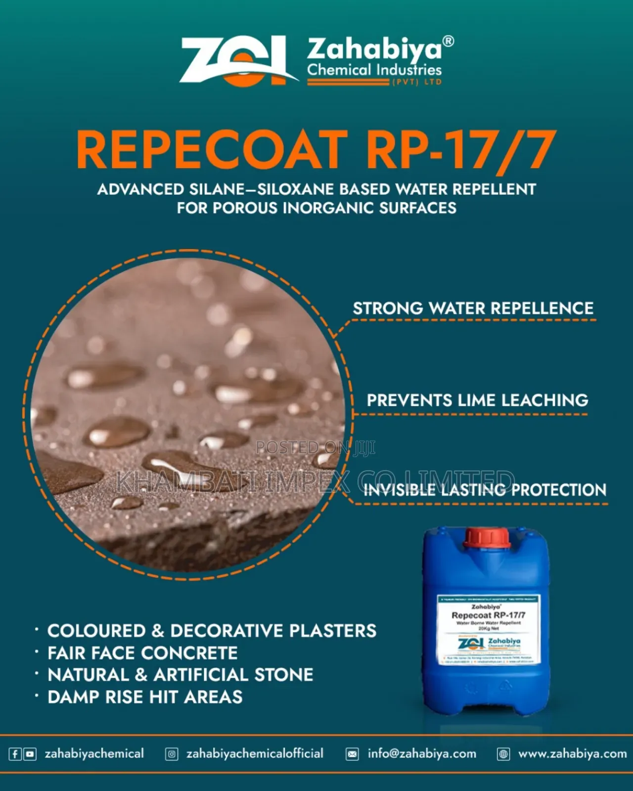 Clear Coating Water Proof for Stones