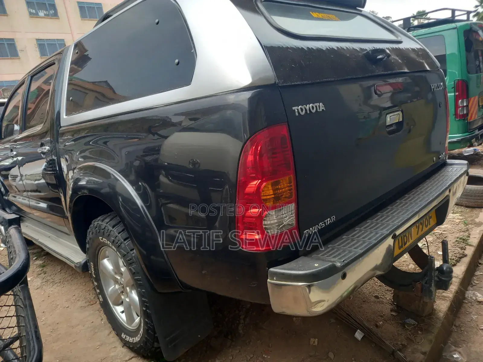 Toyota Hilux 3.0 D-4D Double Cab 2008 Gray