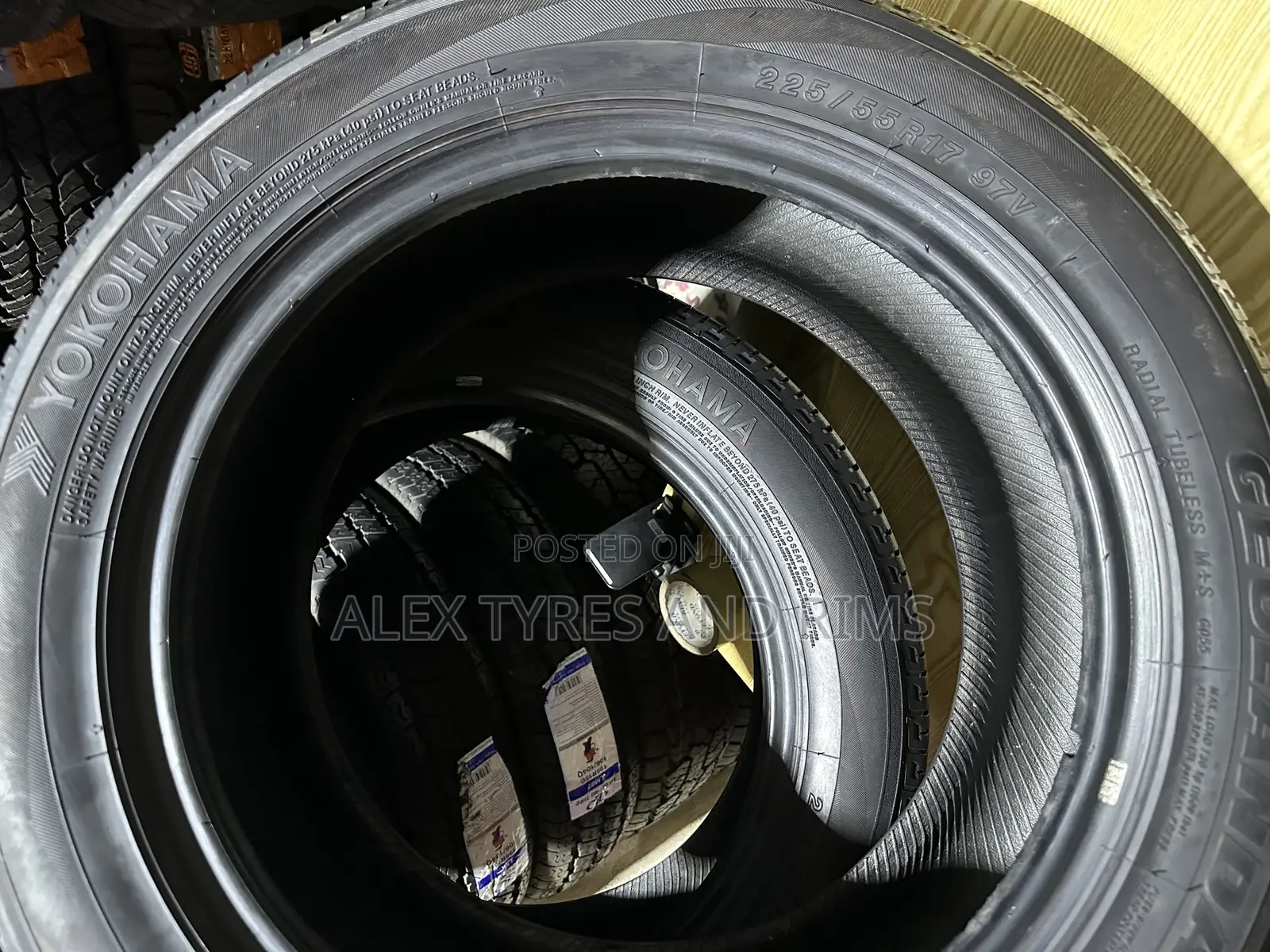 225/55r17 Yokohama Japan Tyres