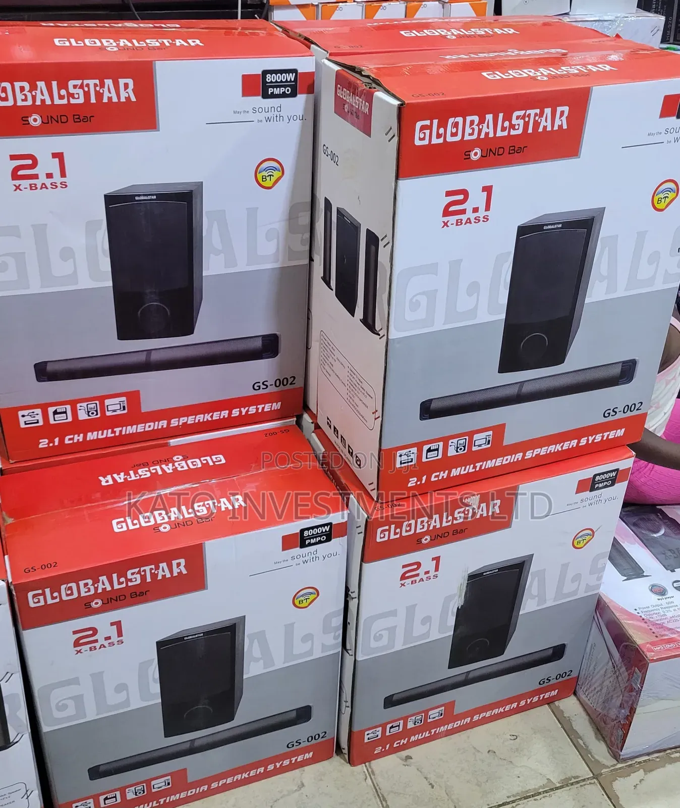 New Design Globalstar Sound Bar