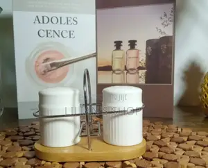 Classic Porcelain Salt and Pepper Shakers for Table