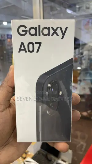 New Samsung Galaxy A07 4G 128 GB Black