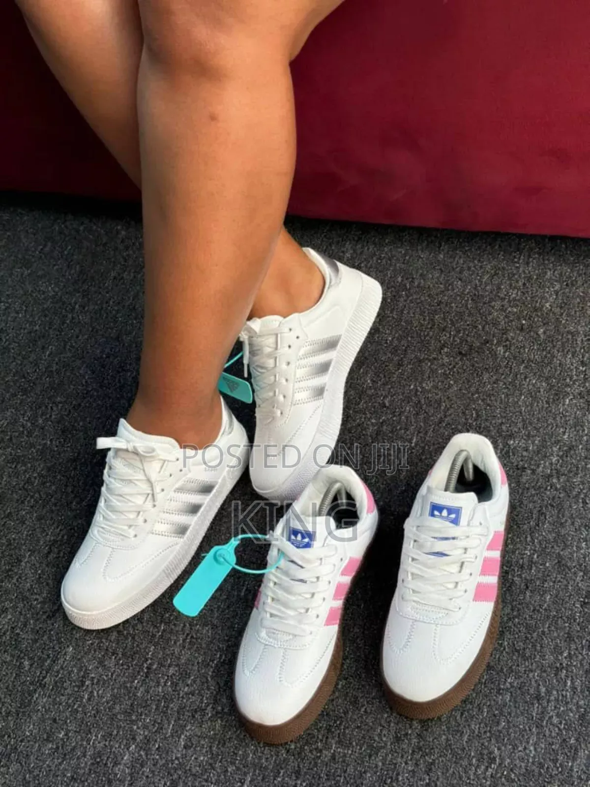 Factual Rose Sambas by Adidas