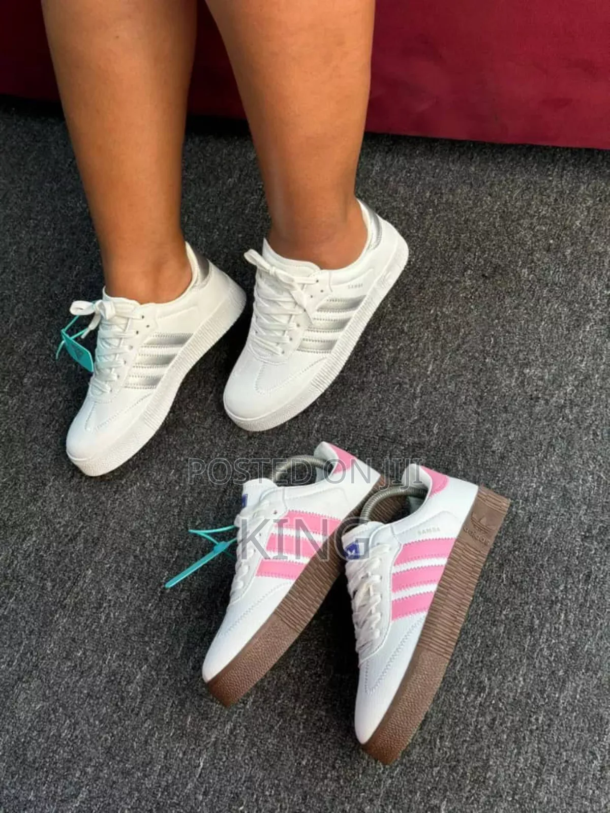 Factual Rose Sambas by Adidas