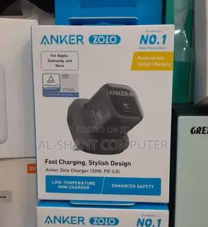 30w Pd 3.0 Speed Anker Fast Charger