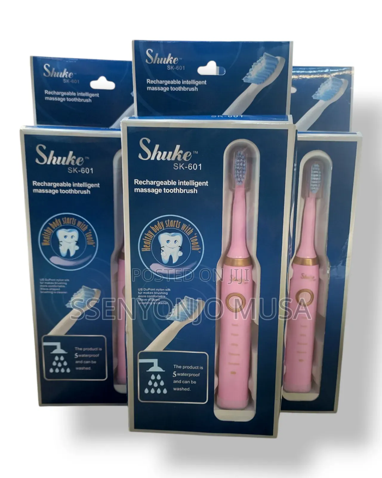 Shuke Sk-601 Electric Toothbrush - Waterproof, Long-