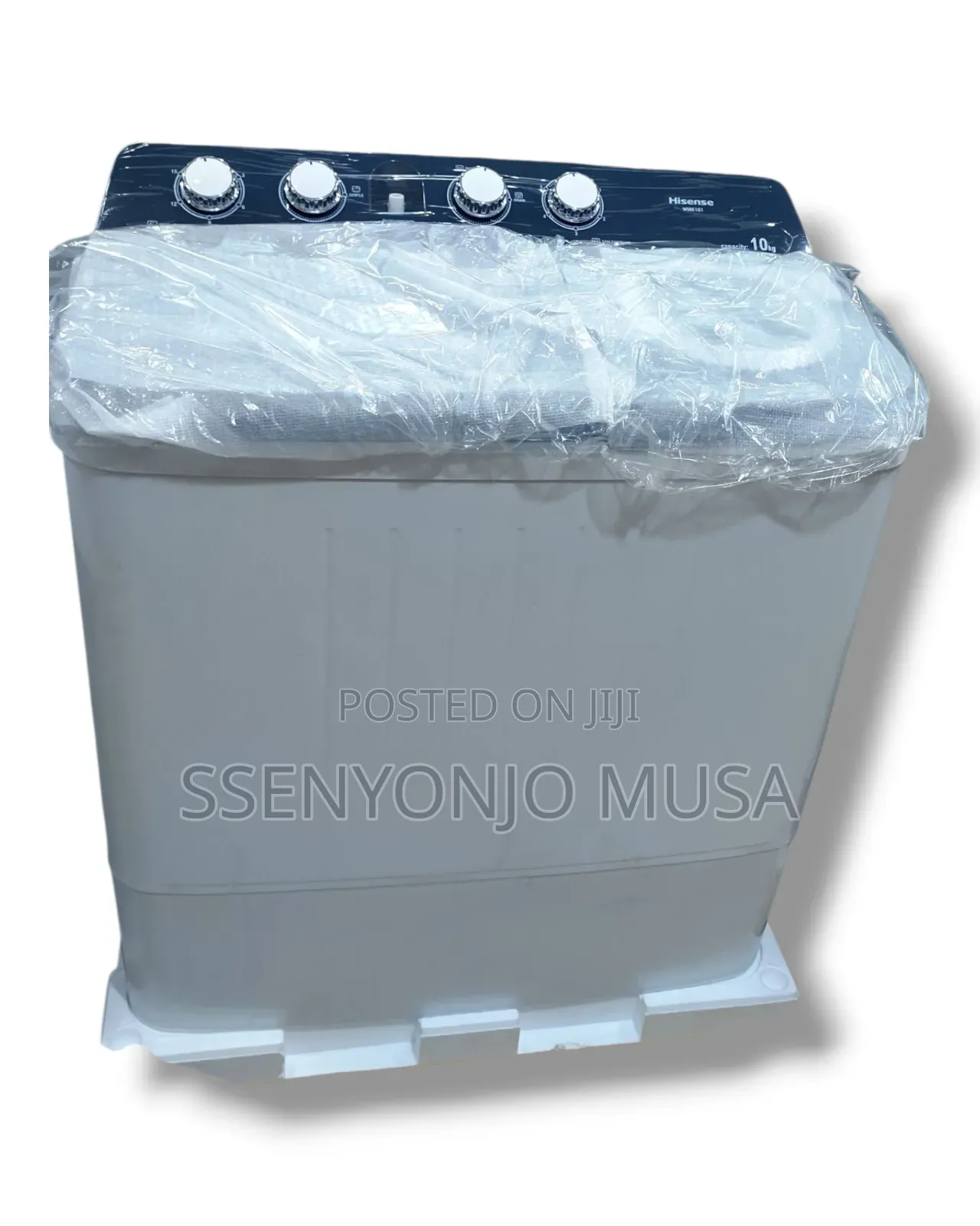 Hisense Wsbe101 10kg Twin Tub Washing Machine - Efficient