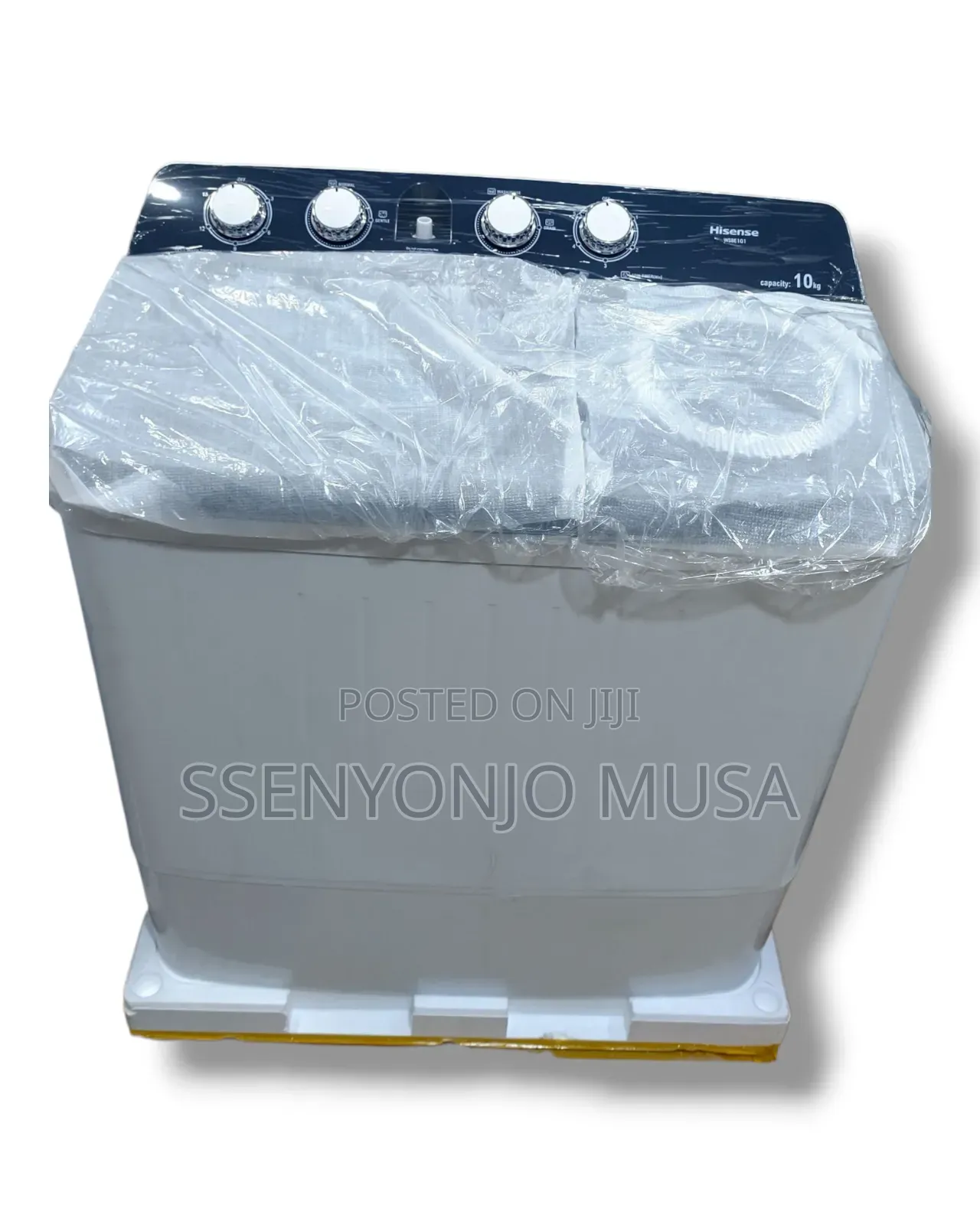 Hisense Wsbe101 10kg Twin Tub Washing Machine - Efficient