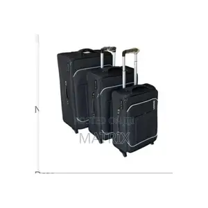A Set of 3 in 1 Suitcase Pure Clothes Material Durable