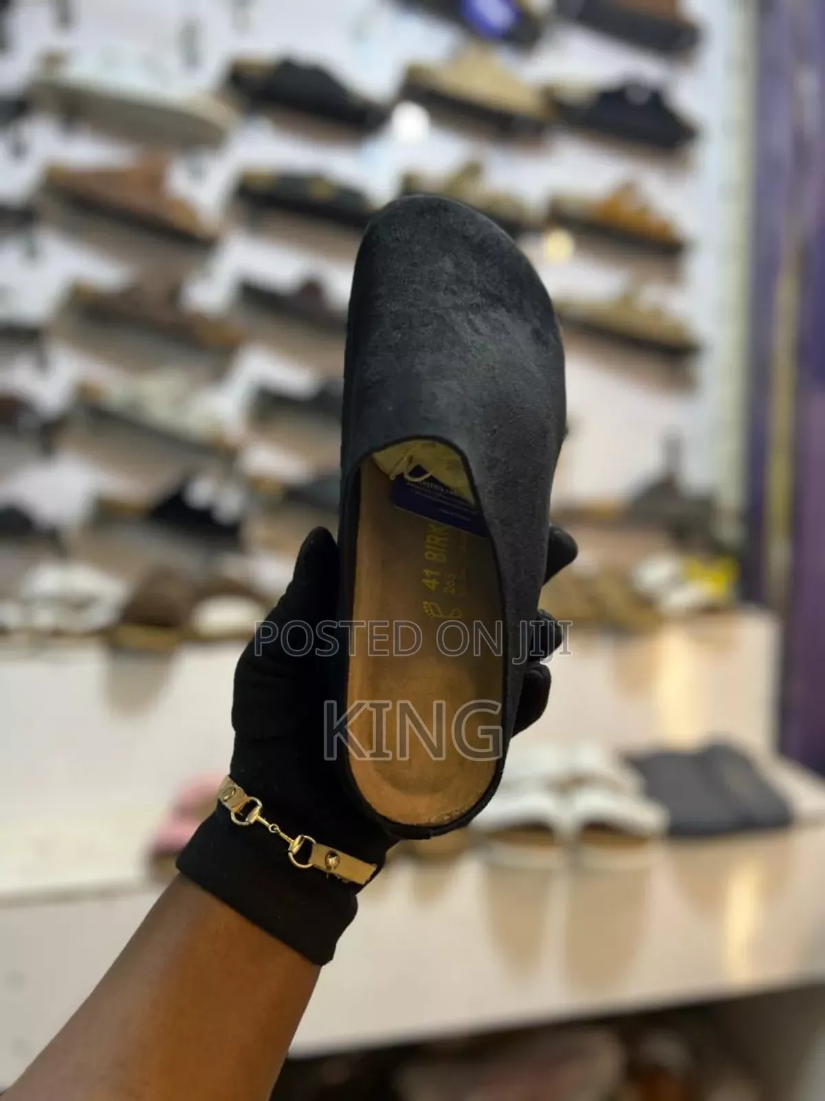 Black Birkenstock Clogs