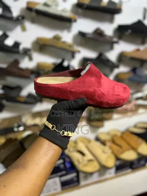 Maroon Birkenstock Clogs