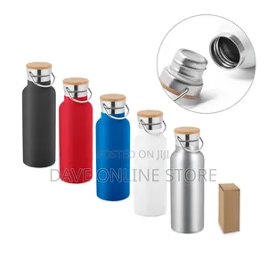Double-Walled, Vacuum-Insulated Stainless Steel Bottle,