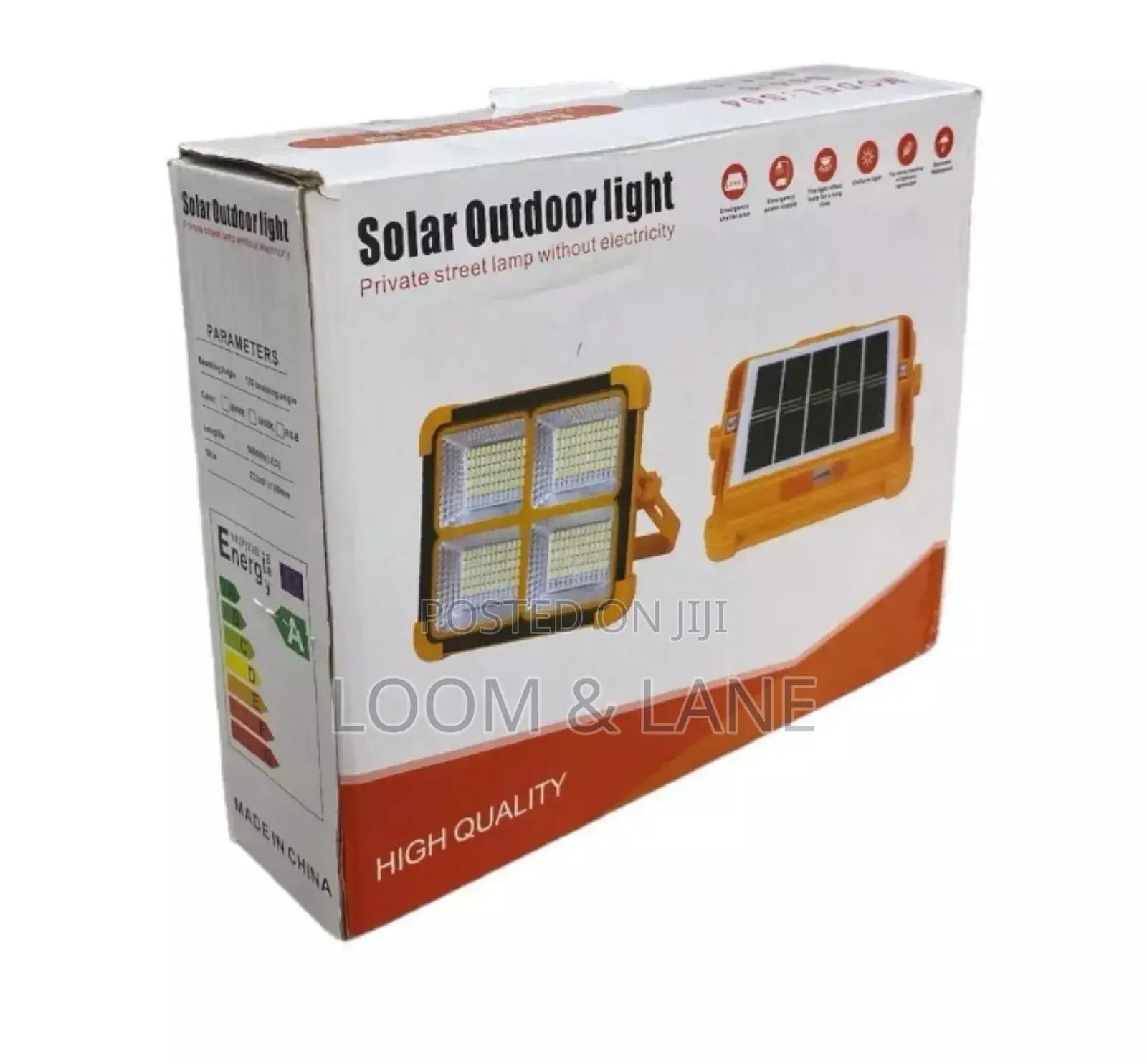 Unique Waterproof Solar Outdoor Light