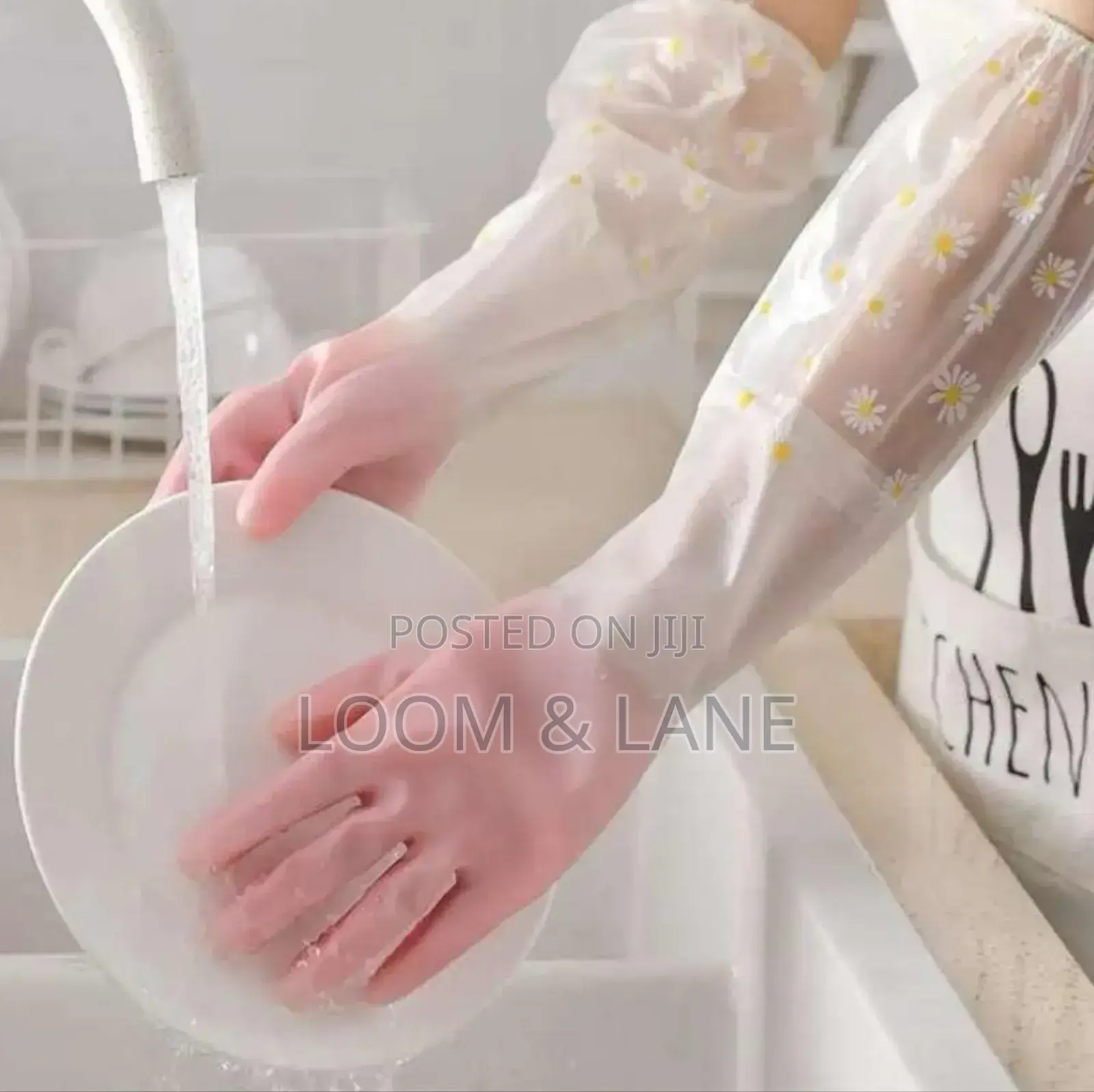 Long Arm Latex Multifunction Dish Washing Gloves
