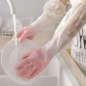 Long Arm Latex Multifunction Dish Washing Gloves