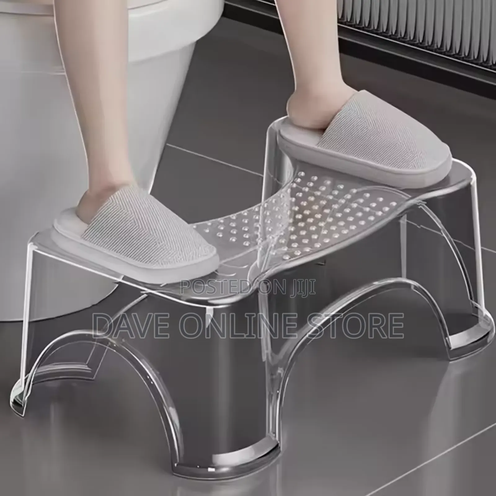 Modern Design High Toilet Seat With Waterproof Anti-Slip Footrest