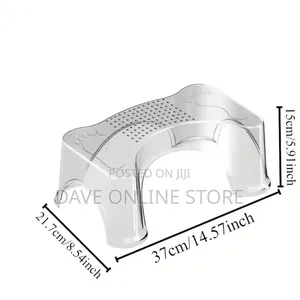 Modern Design High Toilet Seat With Waterproof Anti-Slip Footrest