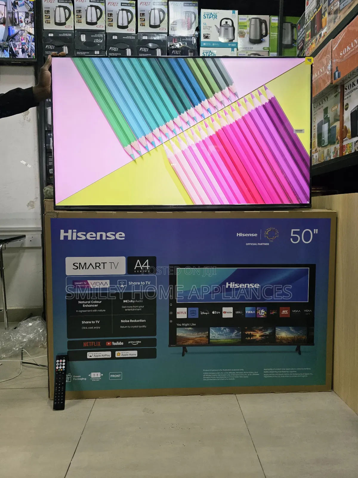 20% Discount Sales on 50inches Fullhd Hisense Smart Tv With Warranty