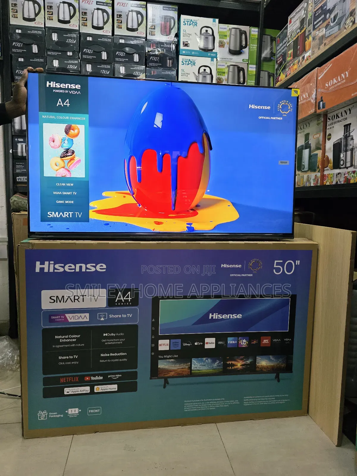 Black Friday Sales on Hisense 50inches Fullhd Vidaa Smart Tv