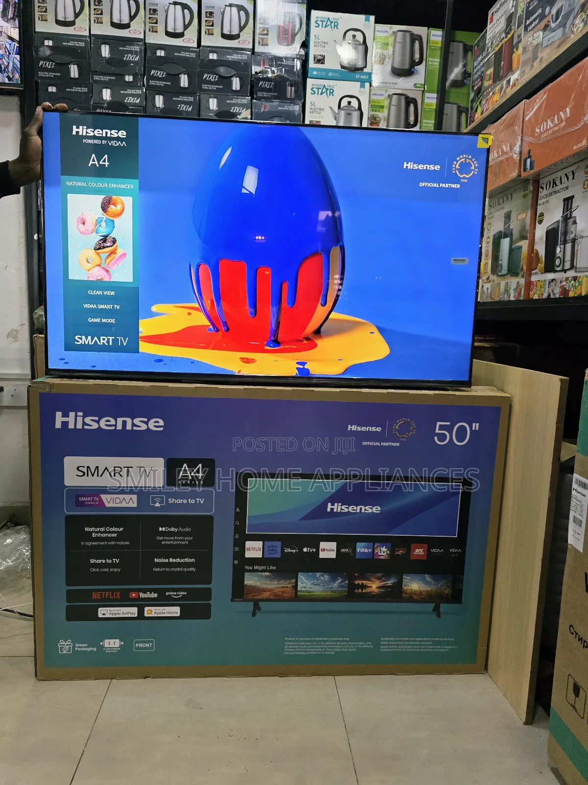 Black Friday Sales on Hisense 50inches Fullhd Vidaa Smart Tv