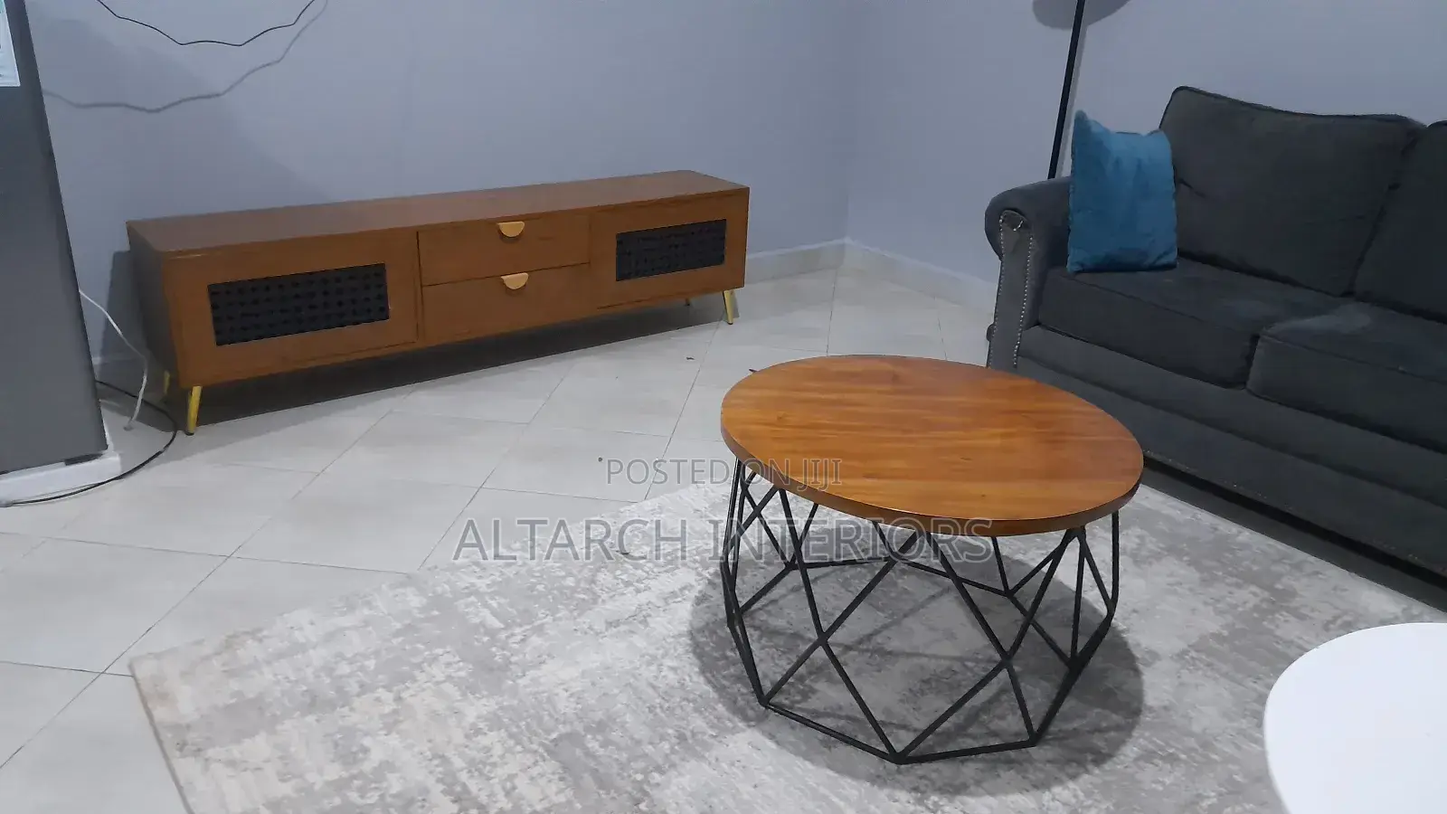 Double Combo Unique Centre Table and Classic Tv Stand