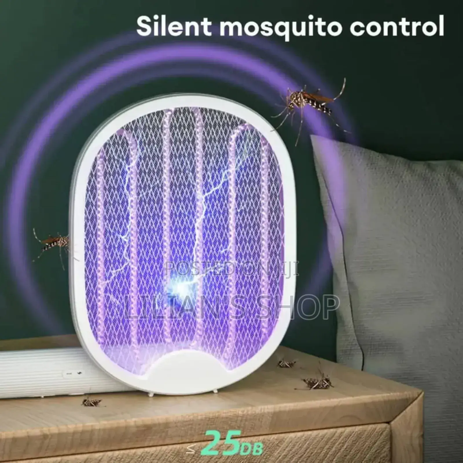 4in1 Folding Mosquito Racket
