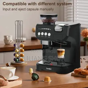 Sonifer Multi Capsule Coffee Machine With Grinding, Model Sf-3570.