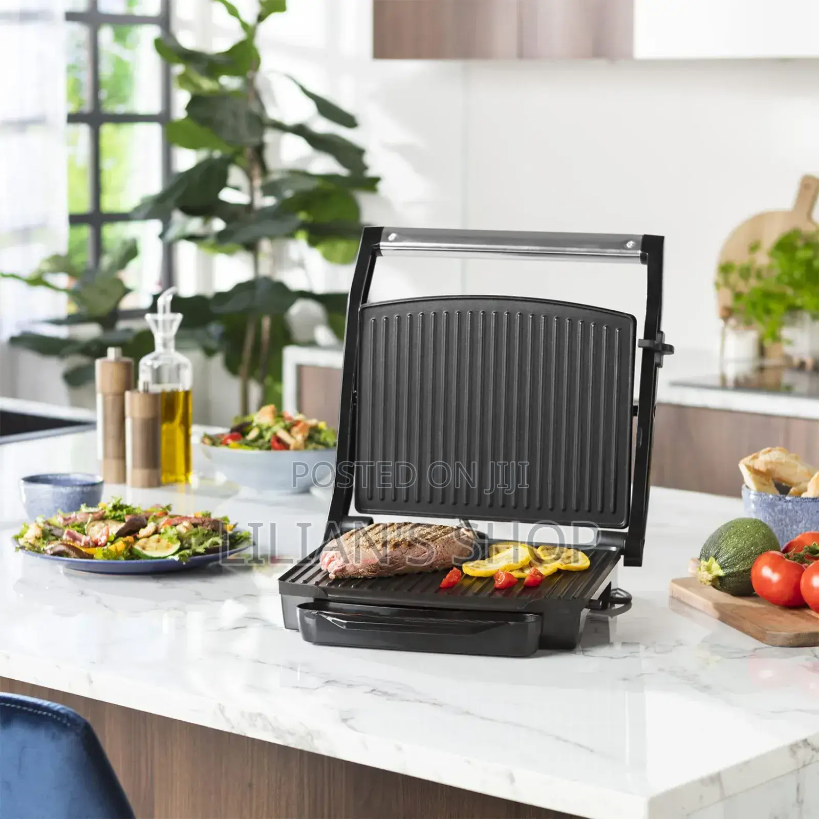 Saachi Meat, Hot Sandwhiches, Fish and Vegetables Grill Machine