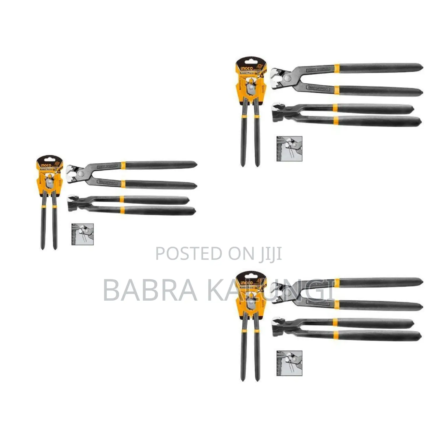 Ingco Hrp02250 - Rabbet Pliers - Orange