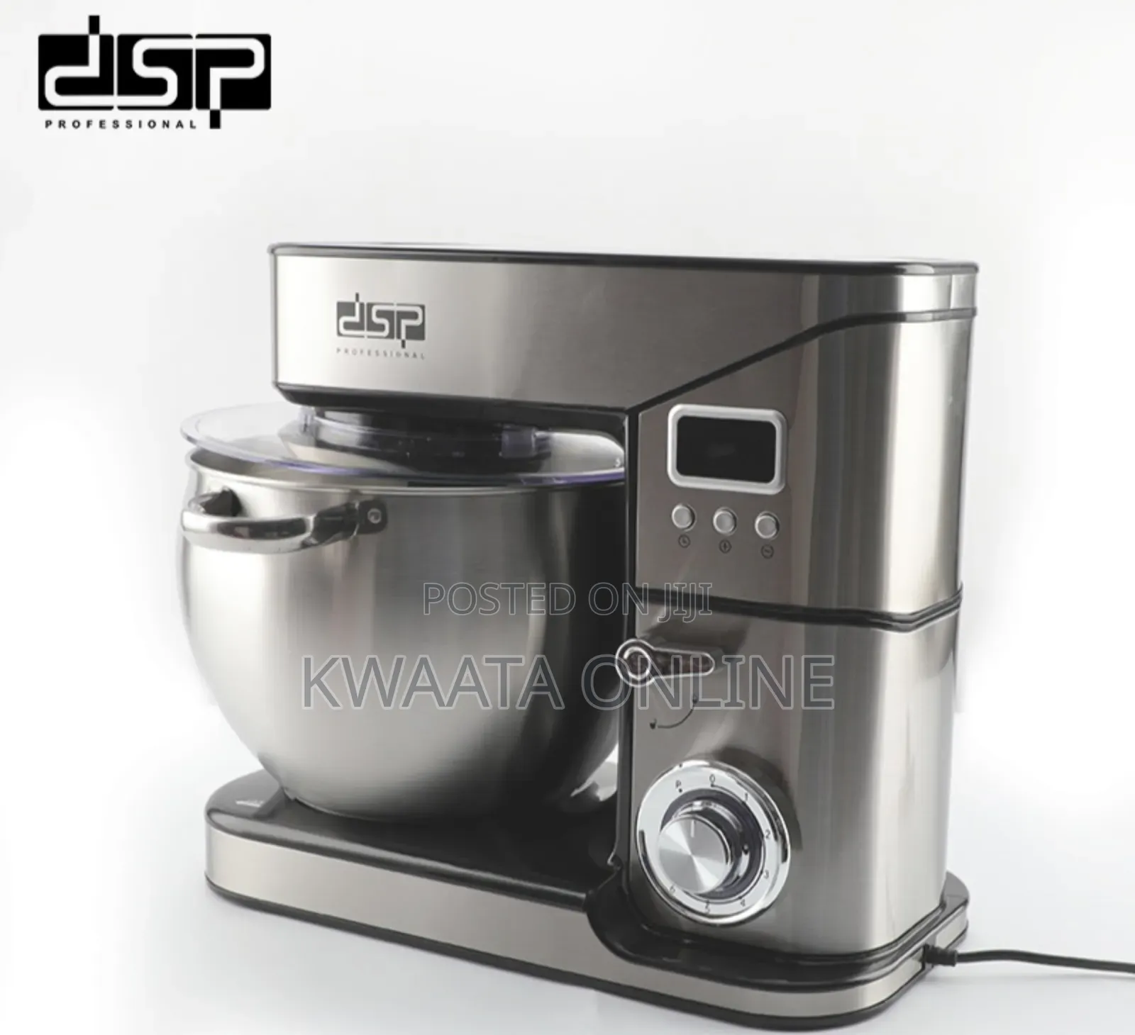 3in1 Dsp Heavy Duty Km3055 Stand Mixer Baking Bread Dough Mixer -10l