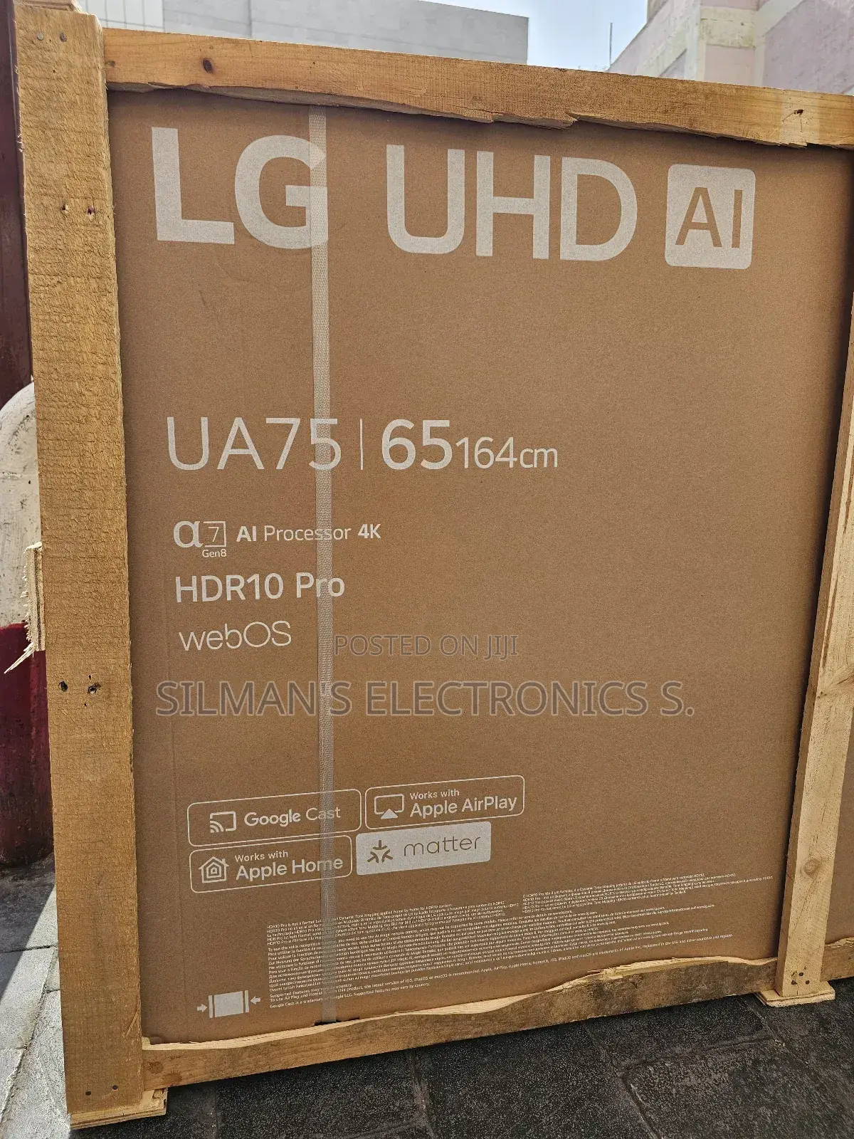 Lg 65" Ua75 Uhd Smart Tv 2025 Model