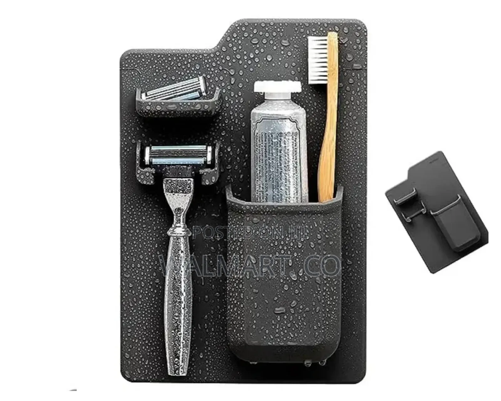Wall Mounted Toothbrush and Razor Holder