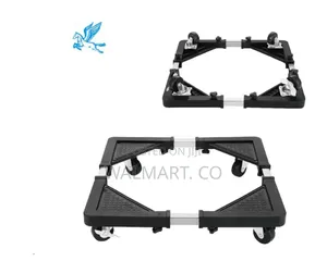 4 Wheel Adjustable Refrigerator Stand