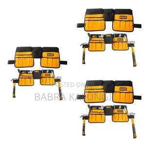 Ingco Tools Pouch 10kg Load L32*W28cm - Orange /