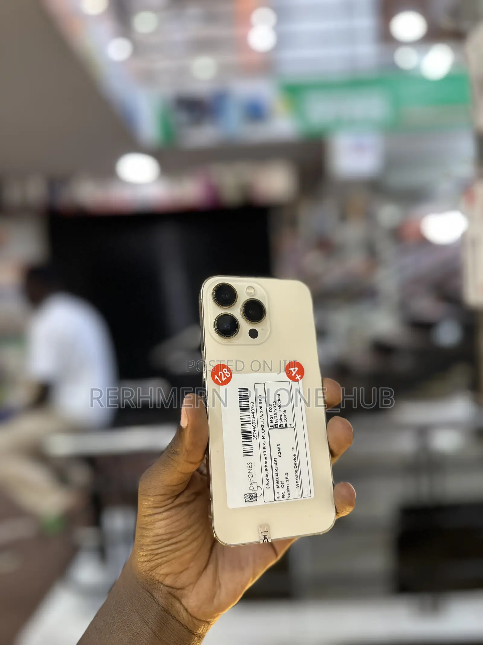 New Apple iPhone 13 Pro 128 GB Gold