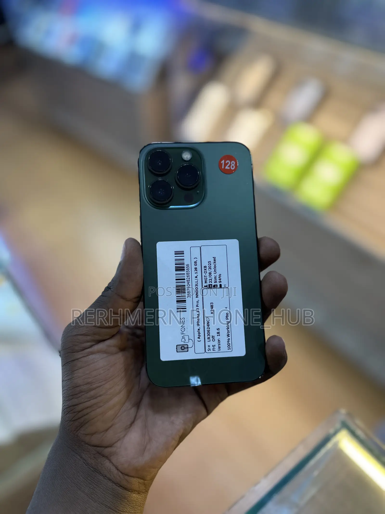 New Apple iPhone 13 Pro 128 GB Black