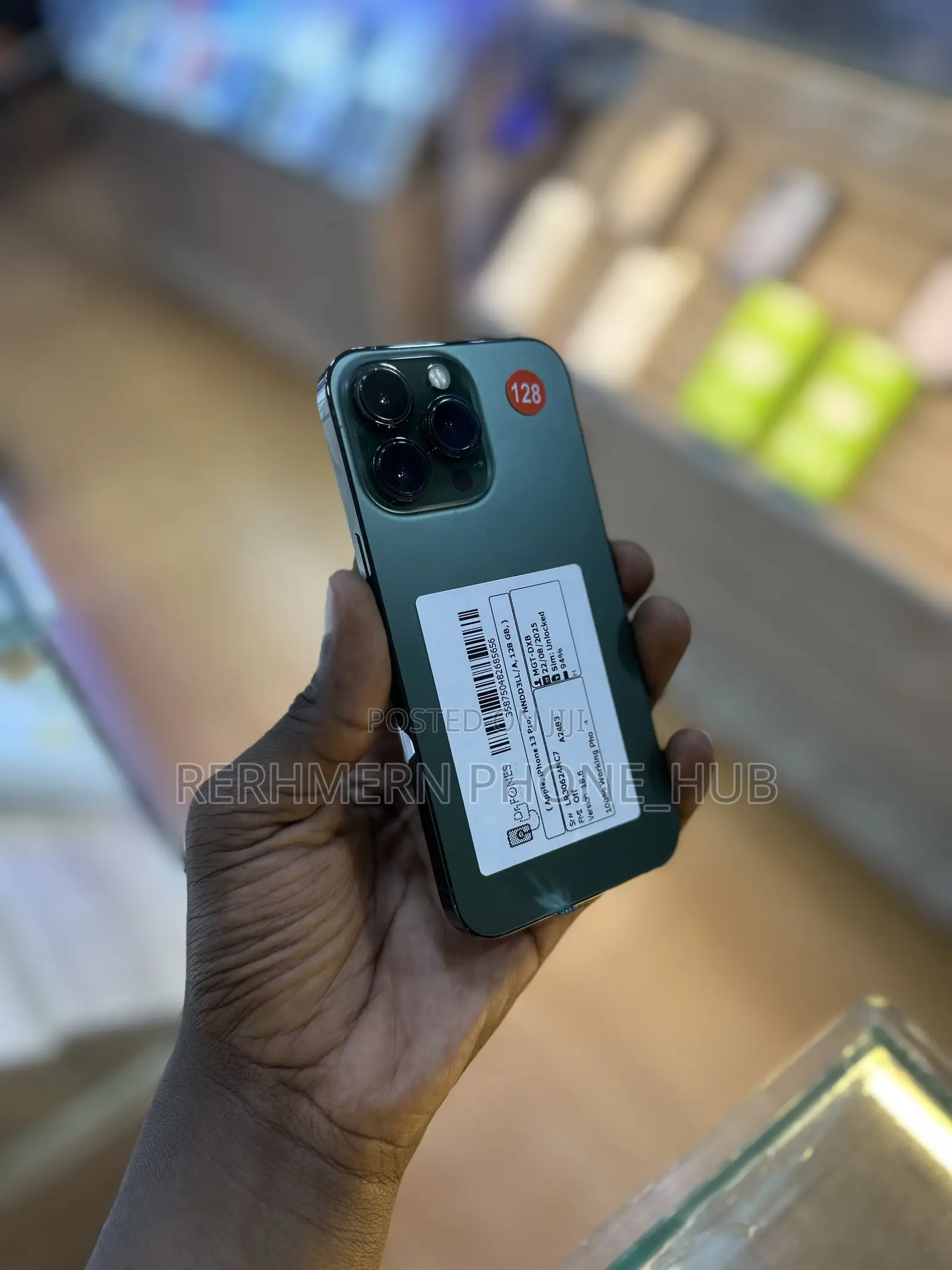 New Apple iPhone 13 Pro 128 GB Black