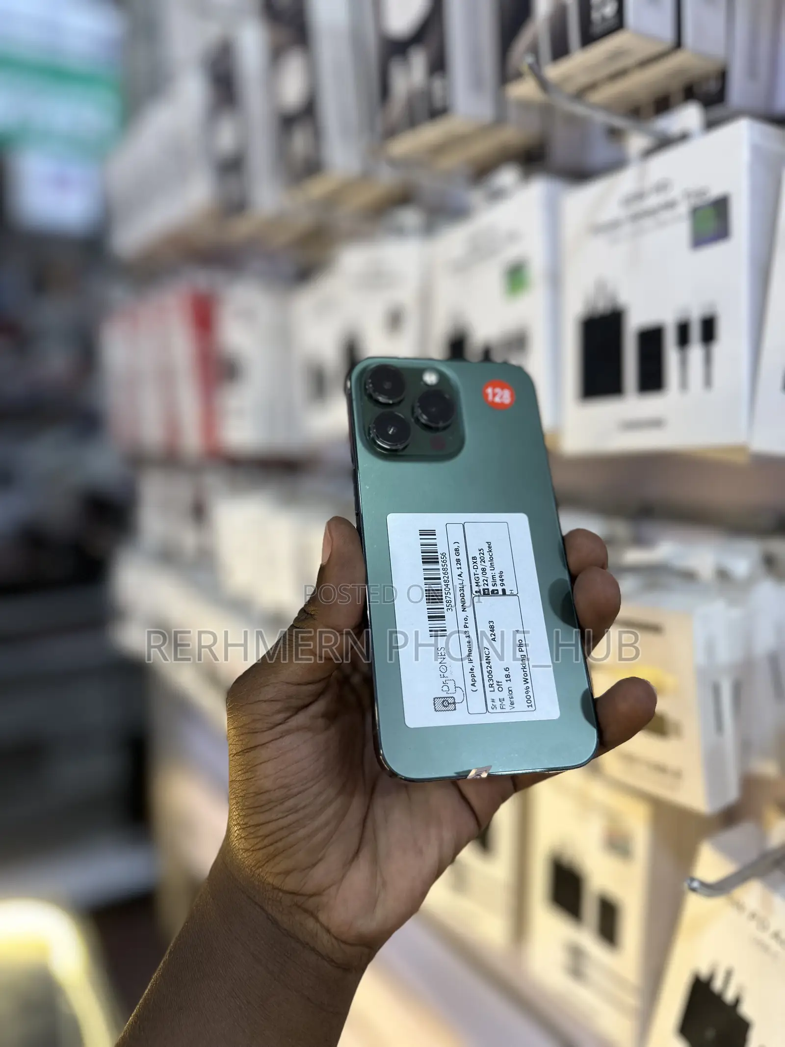New Apple iPhone 13 Pro 128 GB Black