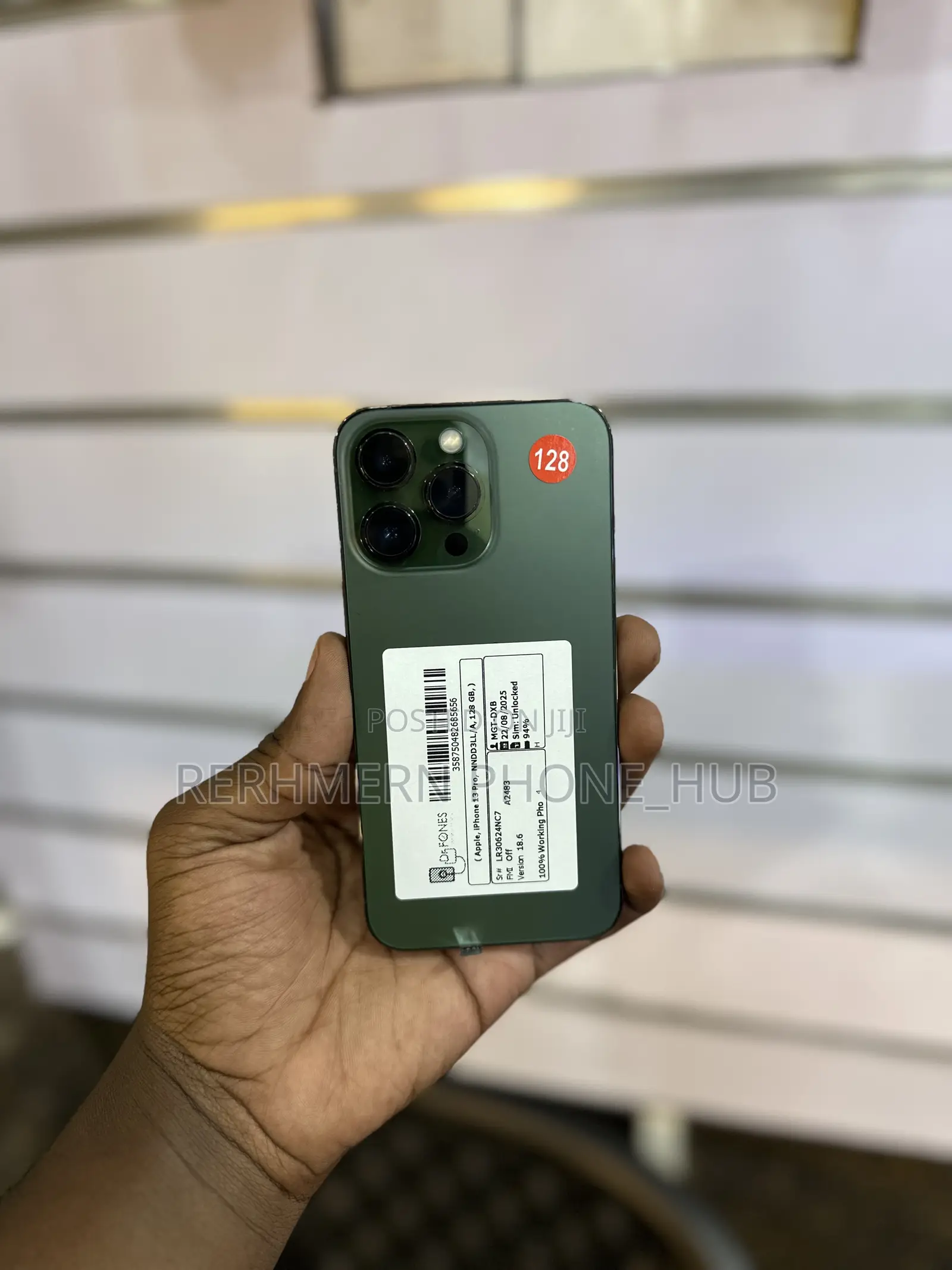 New Apple iPhone 13 Pro 128 GB Black