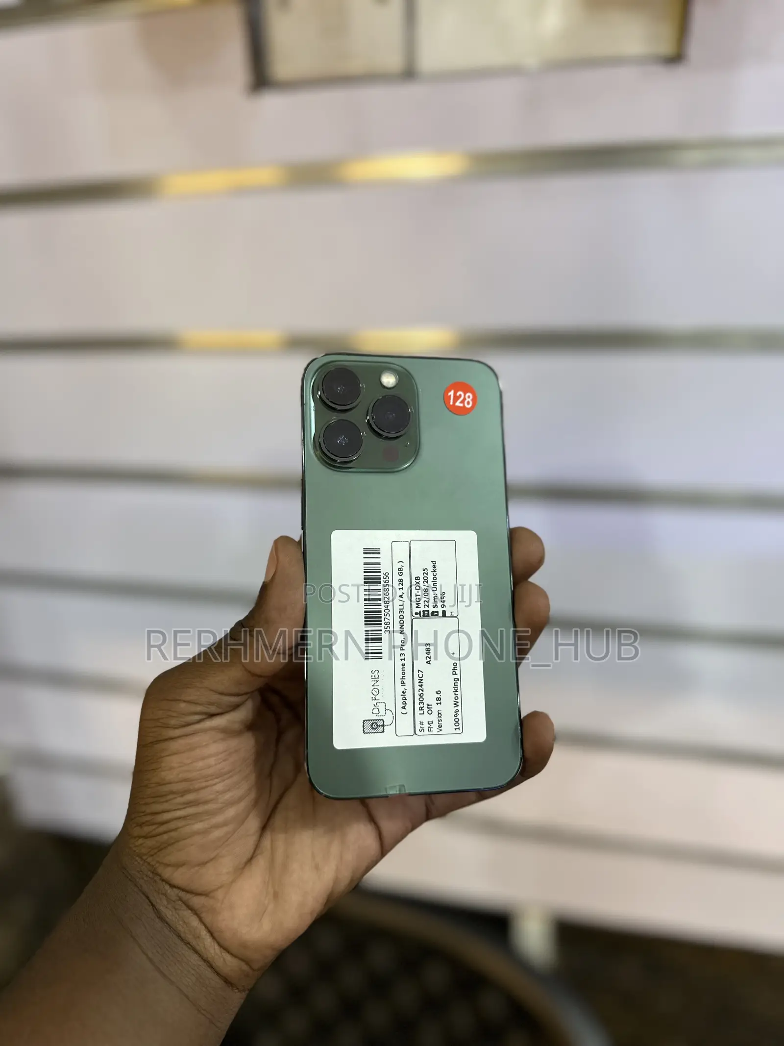 New Apple iPhone 13 Pro 128 GB Black