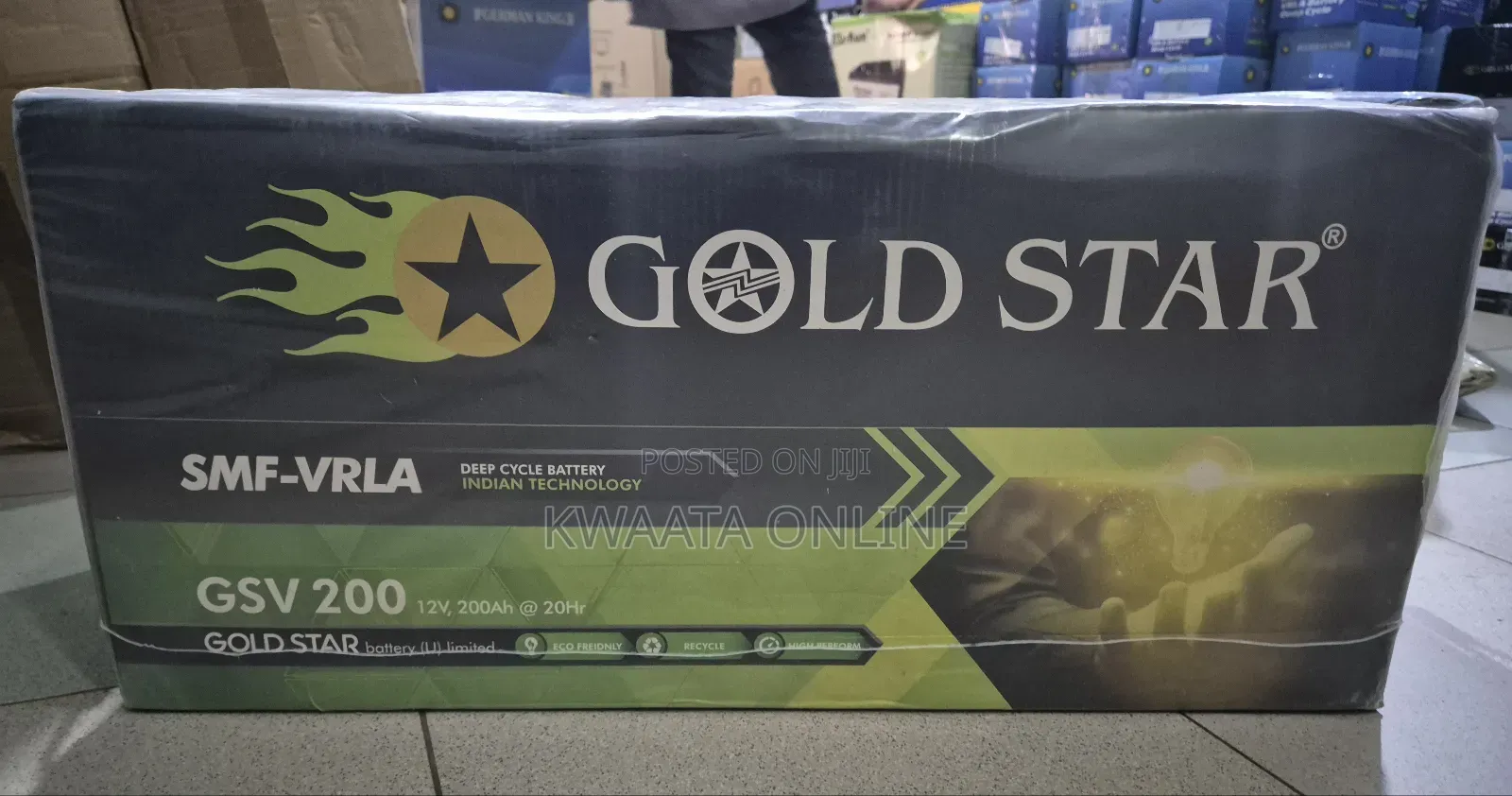 100ah Gold Star Vrla Battery 12v. Gsv100