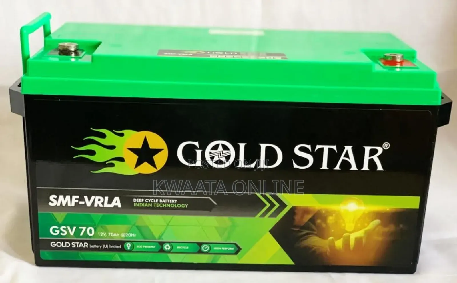 100ah Gold Star Vrla Battery 12v. Gsv100