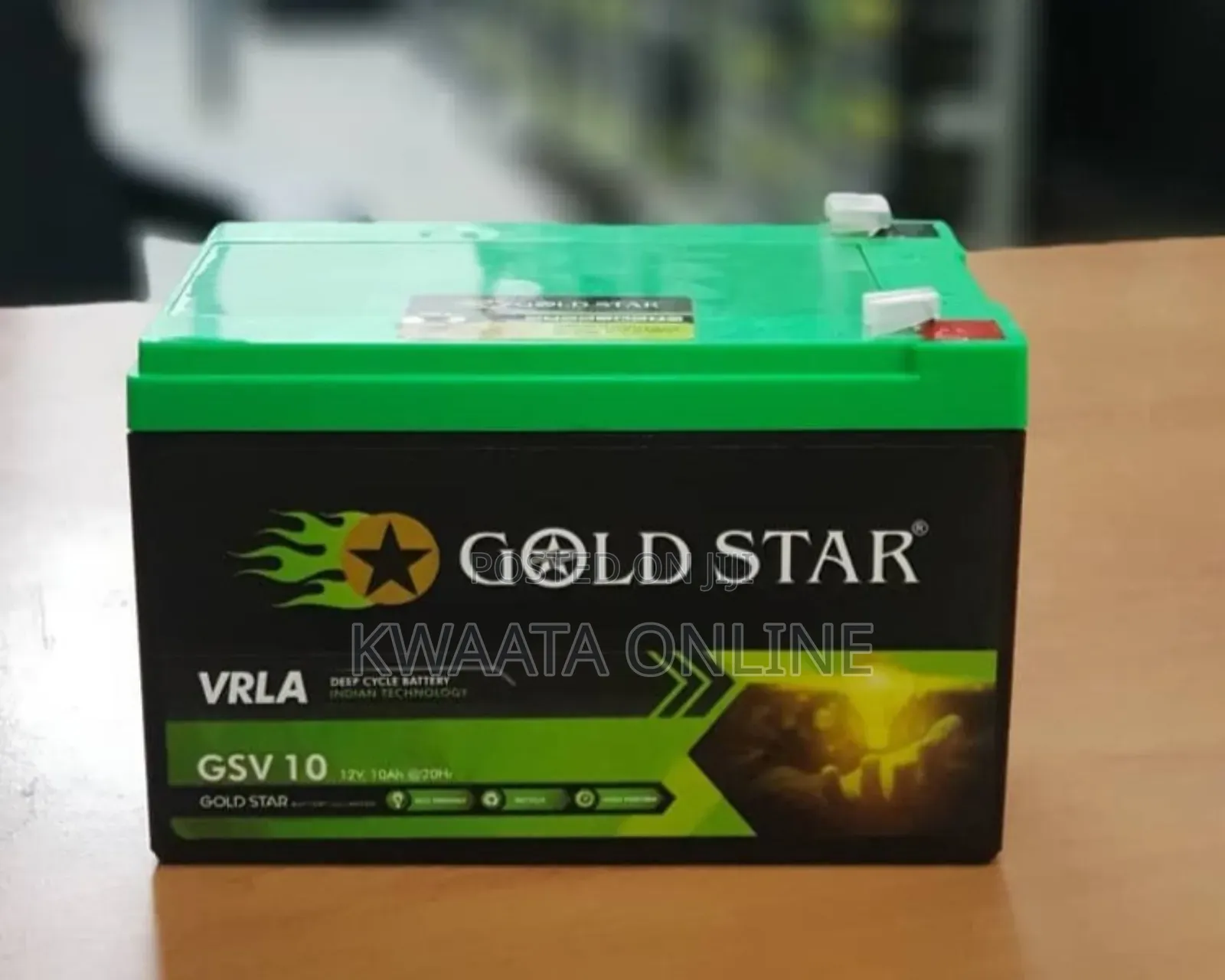 100ah Gold Star Vrla Battery 12v. Gsv100