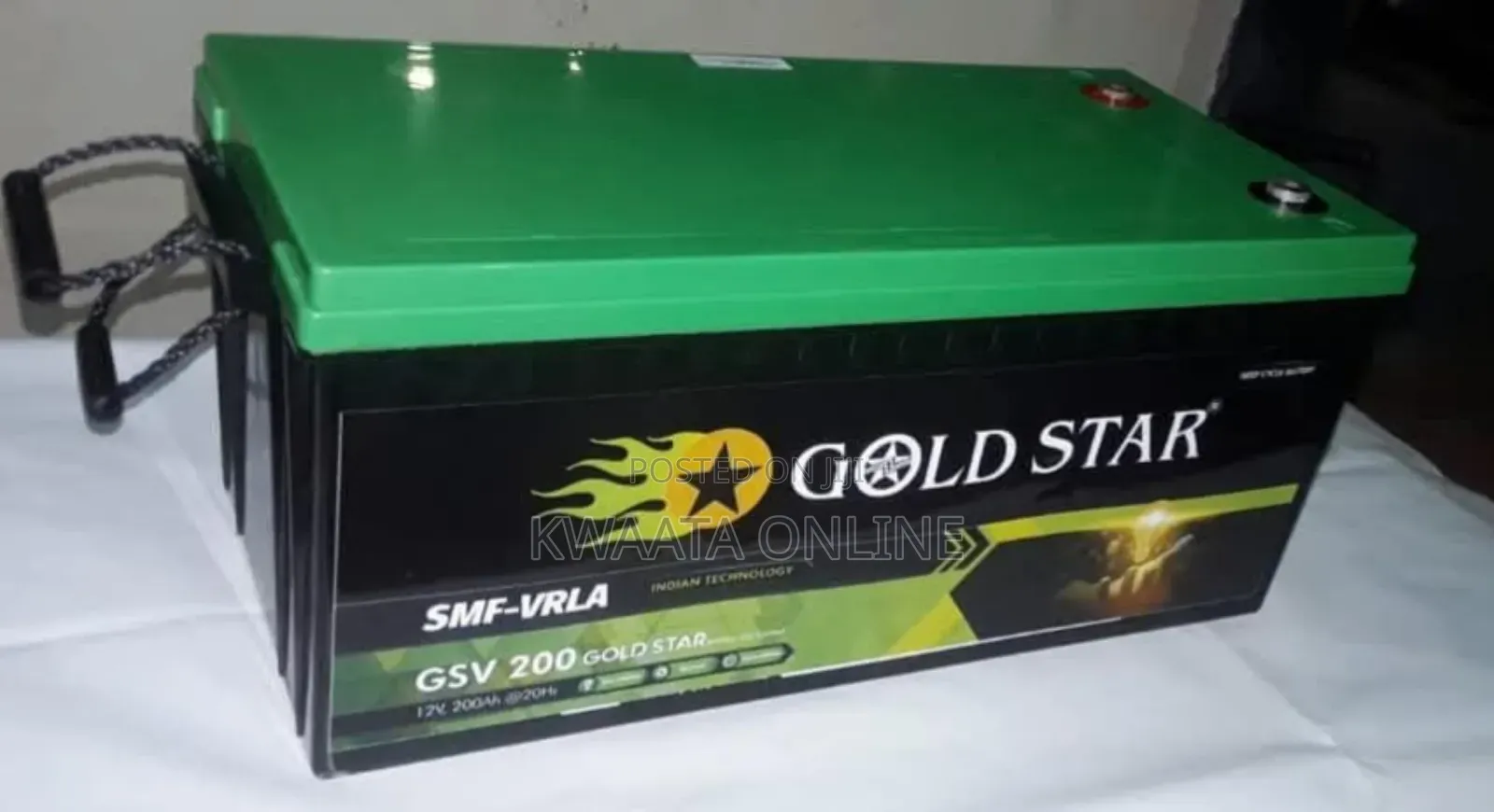 100ah Gold Star Vrla Battery 12v. Gsv100