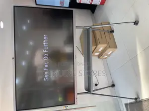 Hikvision 65 Inches Conference Tv With Its Stand.