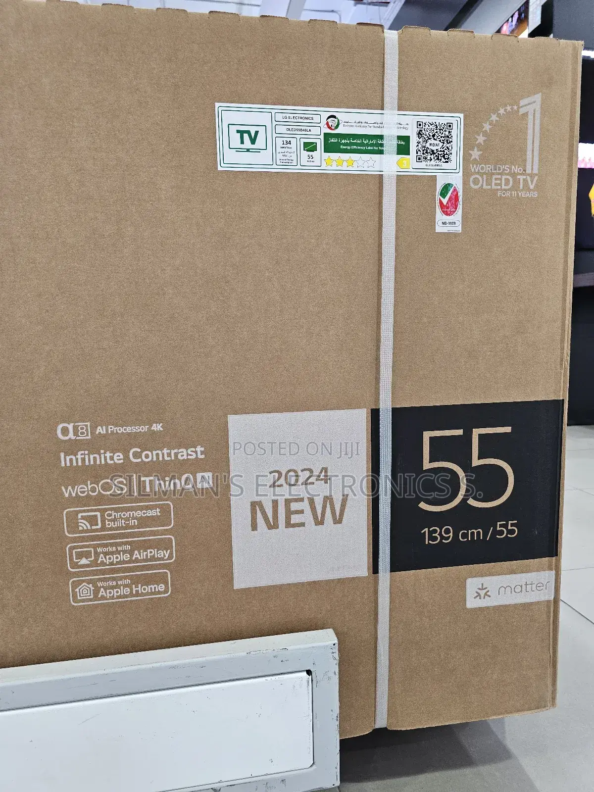 The New Lg 55" Oled B4 Mid Range Tv