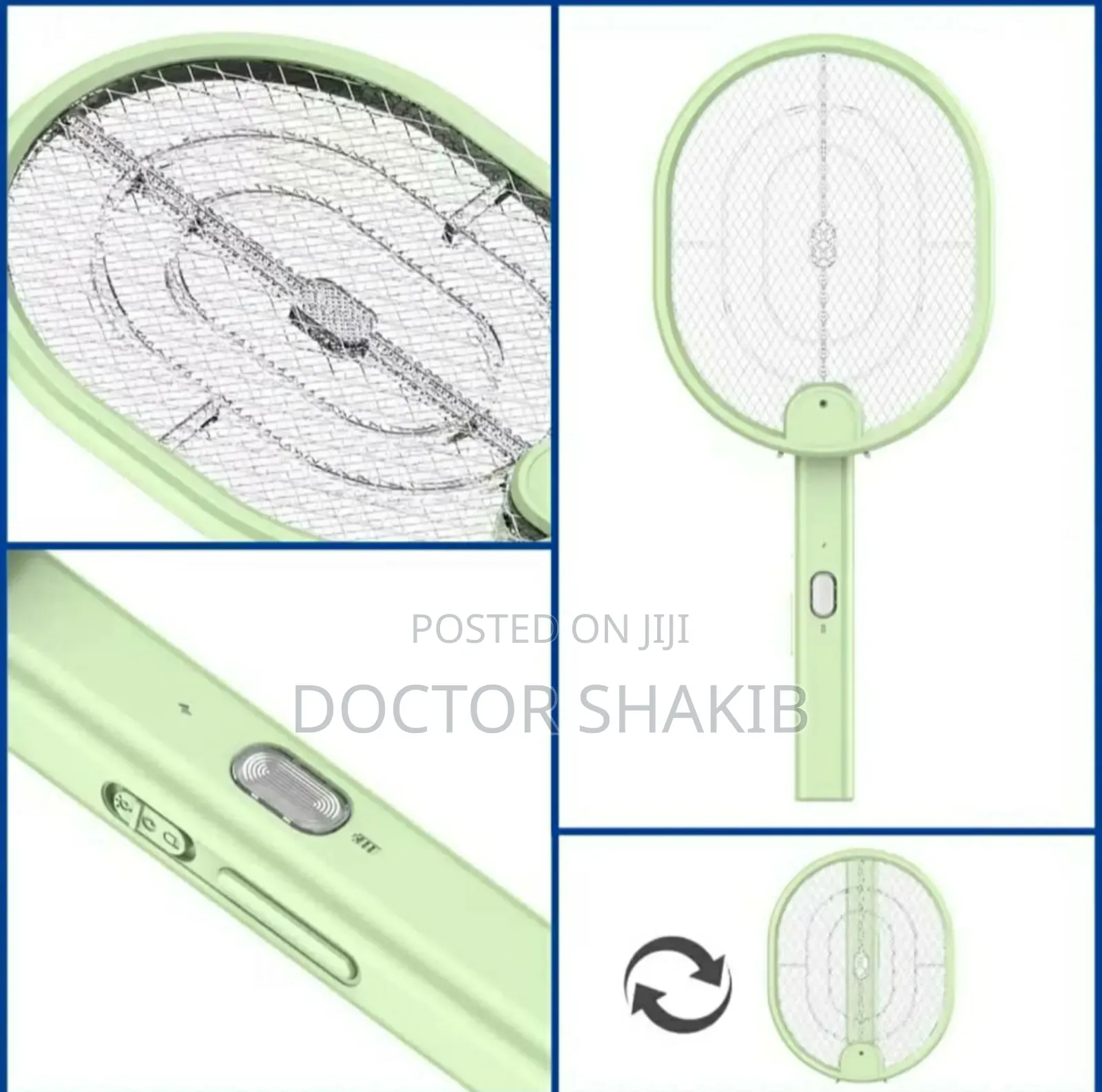 New 4in1 Folding Mosquito Racket