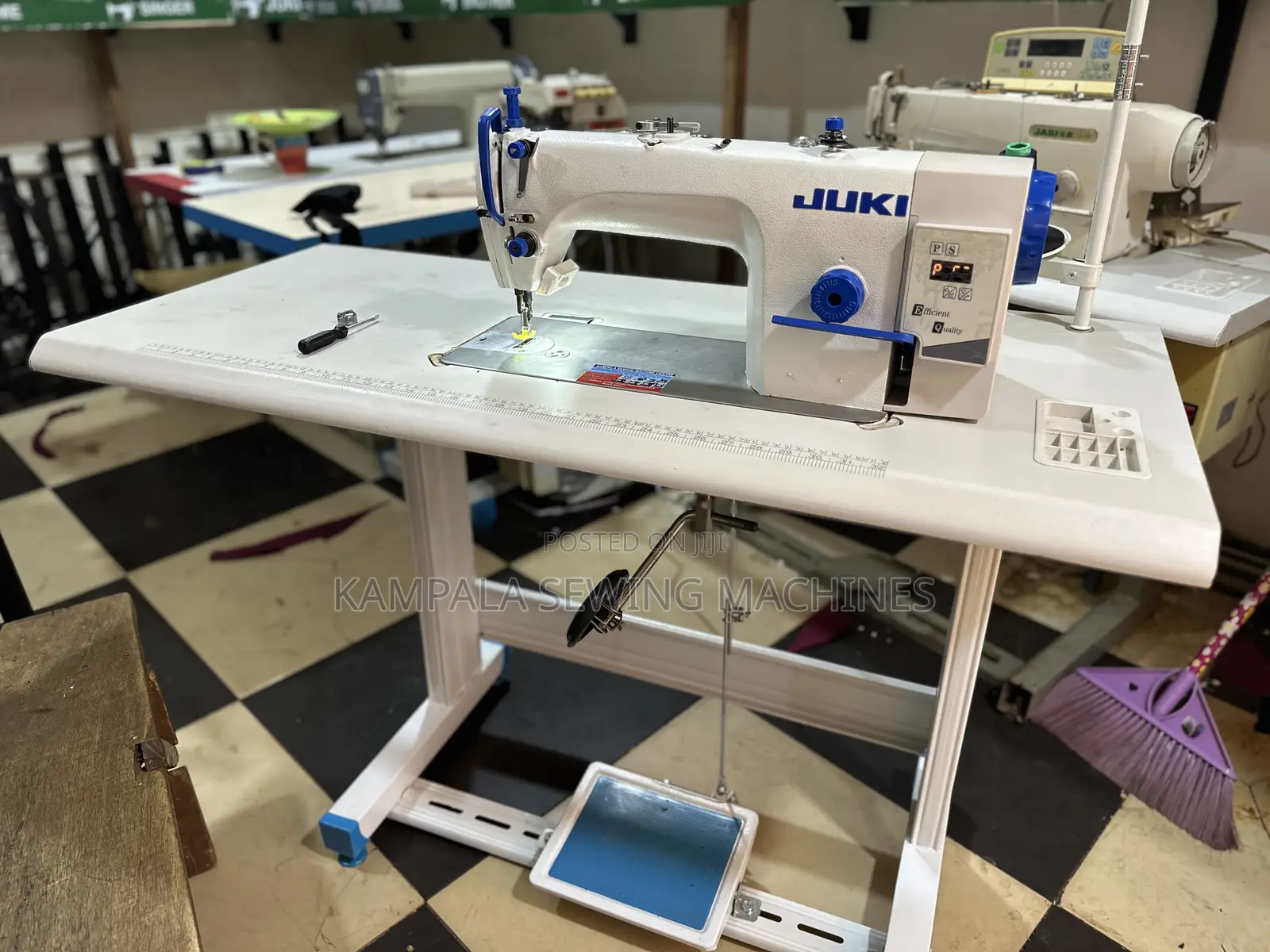 Japan Used Juki Computerized Sewing Machines With New Stand and Board