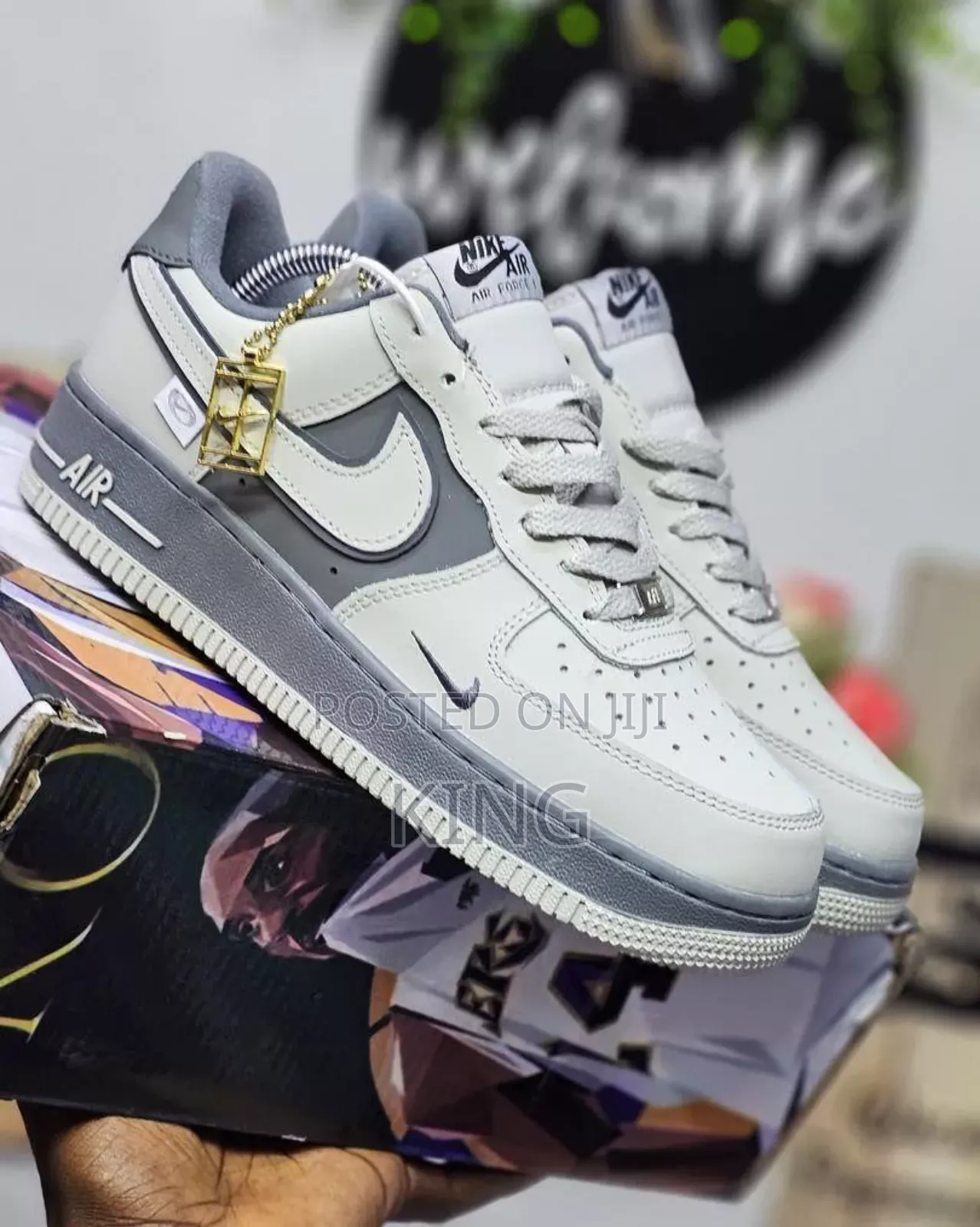 Triple Grey Air Force 1